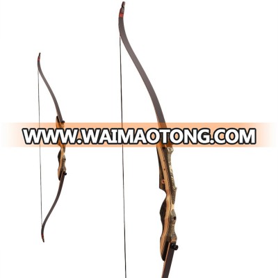 New design wooden archery bow and arrow