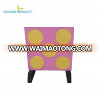 Inflatable EVA foam pink yellow archery target for shooting